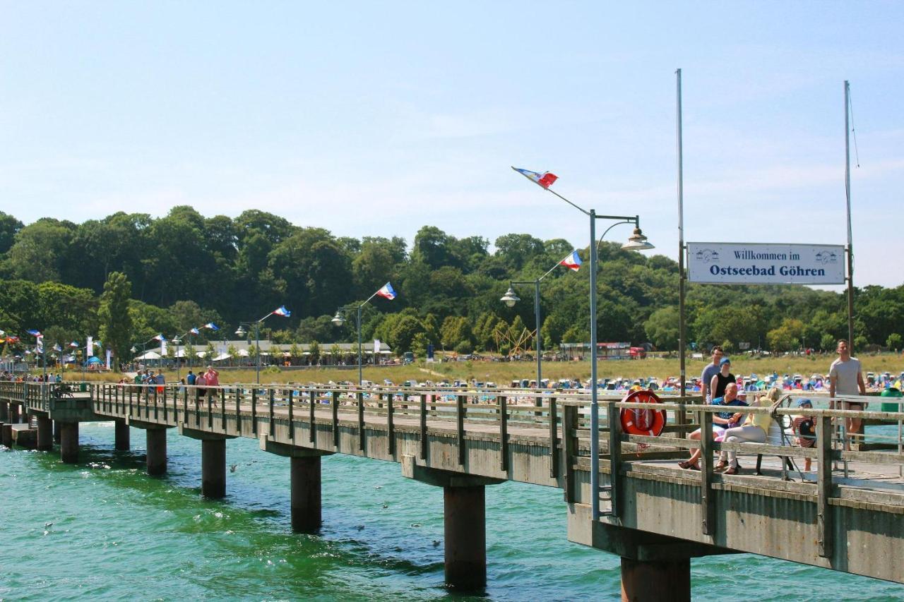 Fewo Mit Terrasse, Gratis Nutzung Vom Ahoi Erlebnisbad Und Sauna In Sellin - Haus Blick Zur See Fewo 13 Goehren  Dış mekan fotoğraf